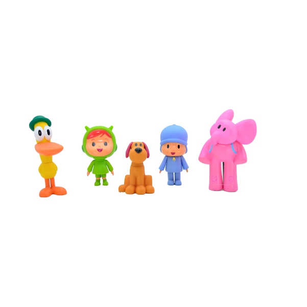 Pocoyo - Kit com 5 personagens